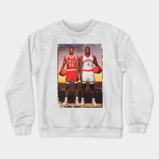 Stacey Augmon and Larry Johnson 1991 Crewneck Sweatshirt